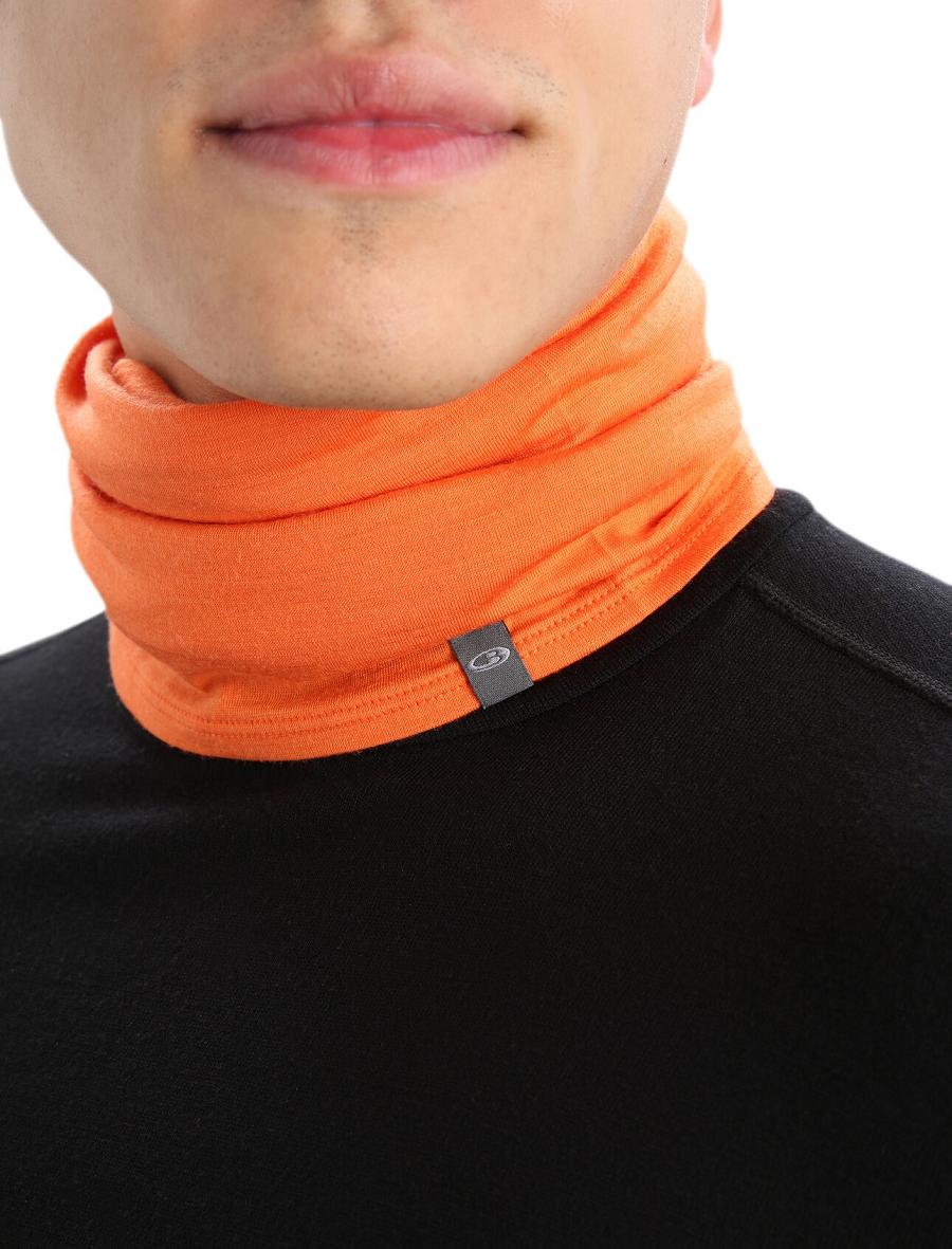 Echarpes Icebreaker Unisex Merino Flexi Chute Femme Orange | FR 1454KORI